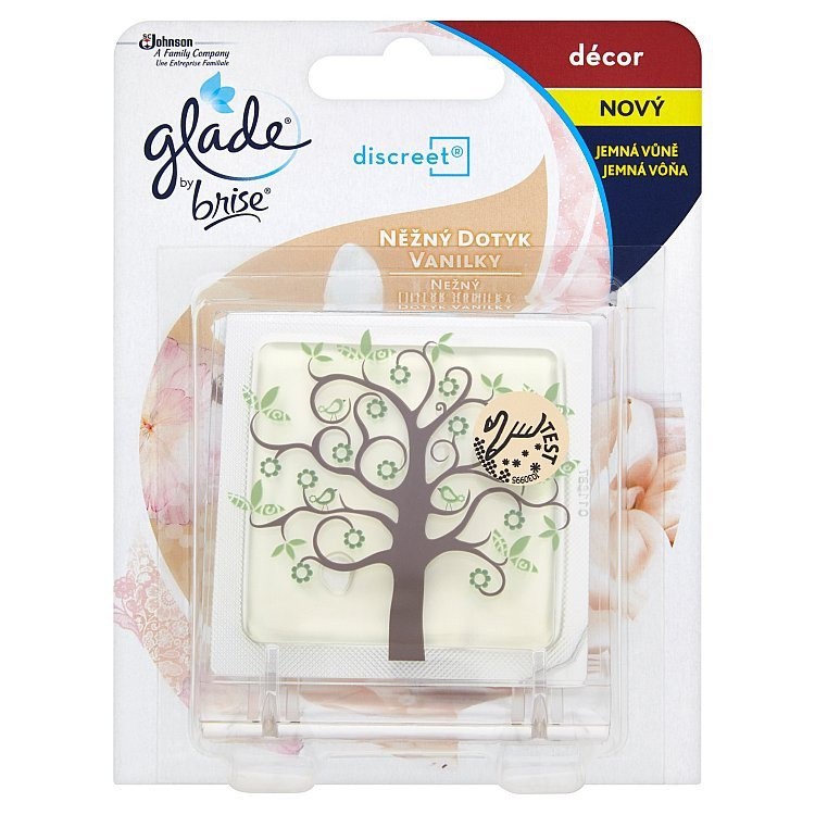 Glade Decor Discreet Vanilla komp. | Čistící, dezinf.prostř., dezodoranty - Osvěžovač vzduchu Glade Decor Discreet Vanilla komp. | Čistící, dezinf.prostř., dezodoranty - Osvěžovač vzduchu